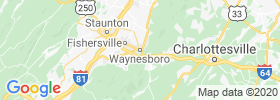 Waynesboro map